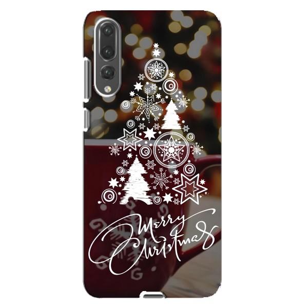 Різдвяні Чохли для Huawei P20 Pro, CLT-L04 (VPrint) – Ялинка яскрава