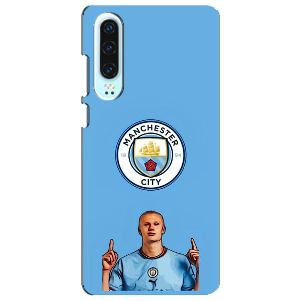 Чехлы с футболистом Ерлинг Холанд для Huawei P30 (AlphaPrint) – Холанд Манчестер Сити