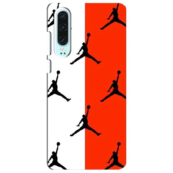Чехлы для Huawei P30 - с картинкой JORDAN (AlphaPrint) – Лого Джордан