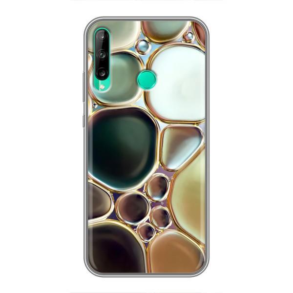 Мраморний чехол на Huawei P40 Lite e (VPrint) – Радужний Мрамор