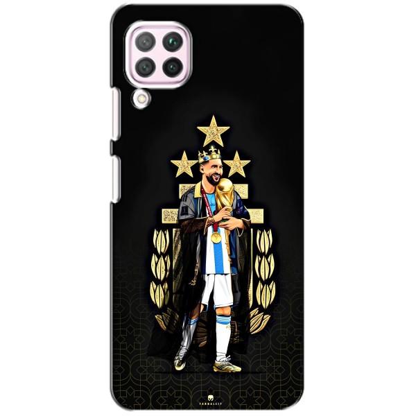 Чехлы для Huawei P40 Lite (Leo чемпион) (AlphaPrint) – Месси Король