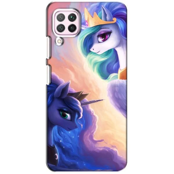 Чехол для Хуавей П40 Лайт - (Единорожки - Новинки) (AlphaPrint) – Единорожки
