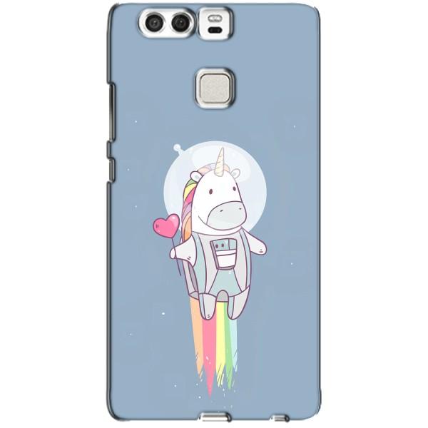 Чехол Unicorn на Huawei P9 – Единорог космонавт