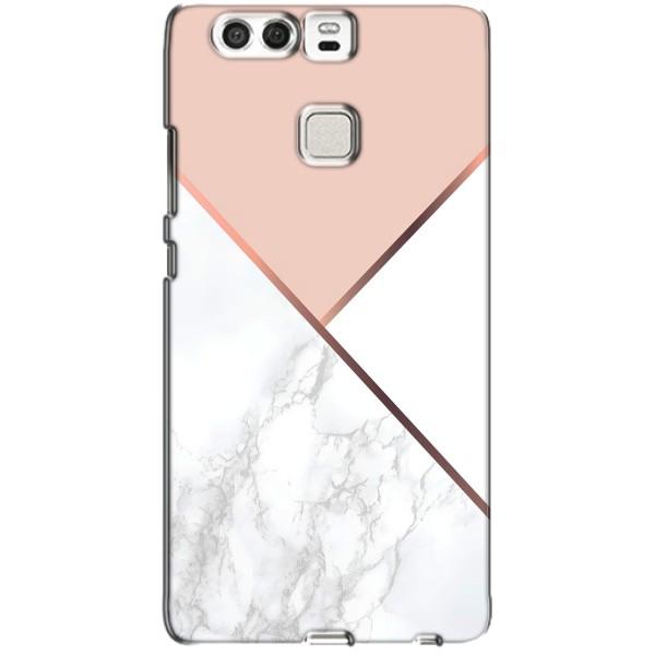 Мраморный чехол на Huawei P9 (VPrint) – Тройной мрамор