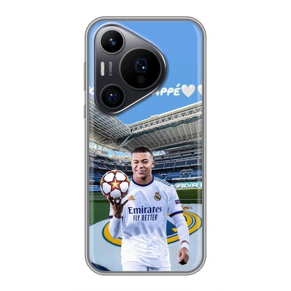 Чехол (TPU) с Футболистом на Huawei Pura 70 PRO – Mbappe Real