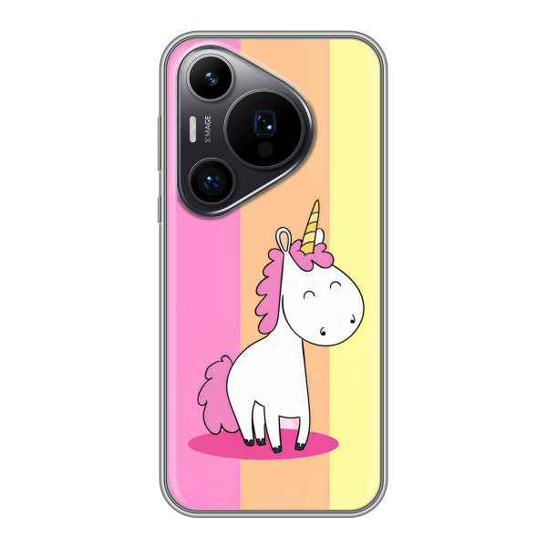 Чехол Unicorn на Huawei Pura 70 PRO – Радужный Единорог