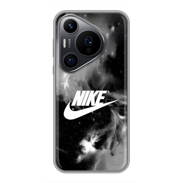 Чохол з логтипом Найк на Huawei Pura 70 PRO – Найк димчастий