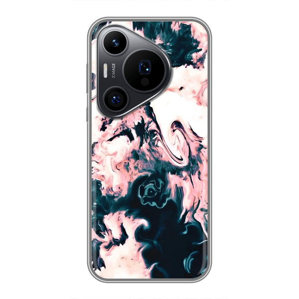 Чехлы с тематикой "Мрамор" на Хuawei Пюра 70 ПРО – Нежный мрамор