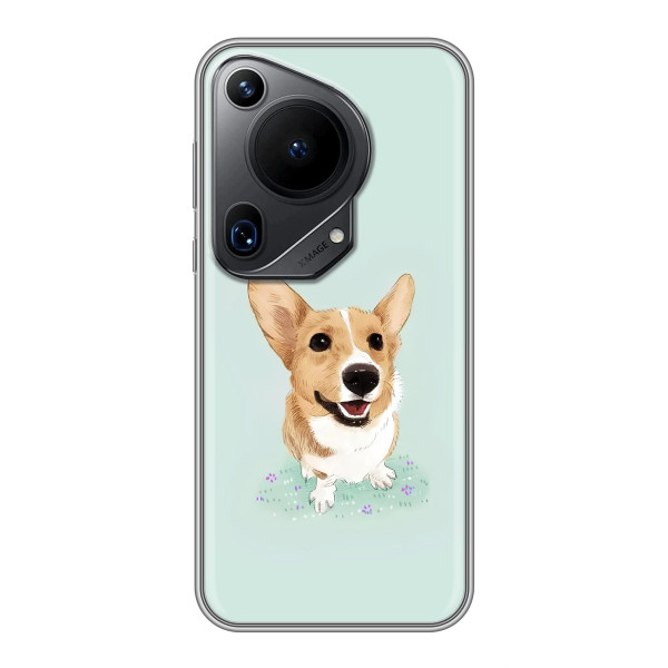 Чохли з собаками для Huawei Pura 70 Ultra (VPrint) – Коргі