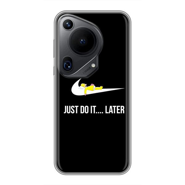 Чехол с логотипом Найк на Huawei Pura 70 Ultra – Nike just do it