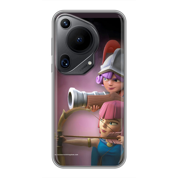 Чехол з героями Клеш Рояль для Huawei Pura 70 Ultra – Три мушкетёра
