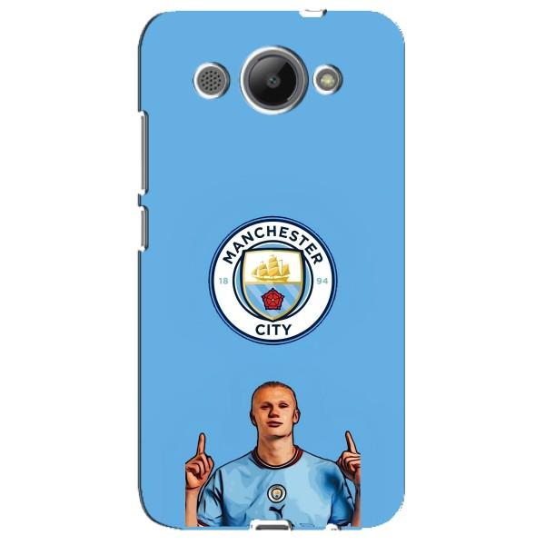 Чехлы с футболистом Ерлинг Холанд для Huawei Y3 2017 (AlphaPrint) – Холанд Манчестер Сити