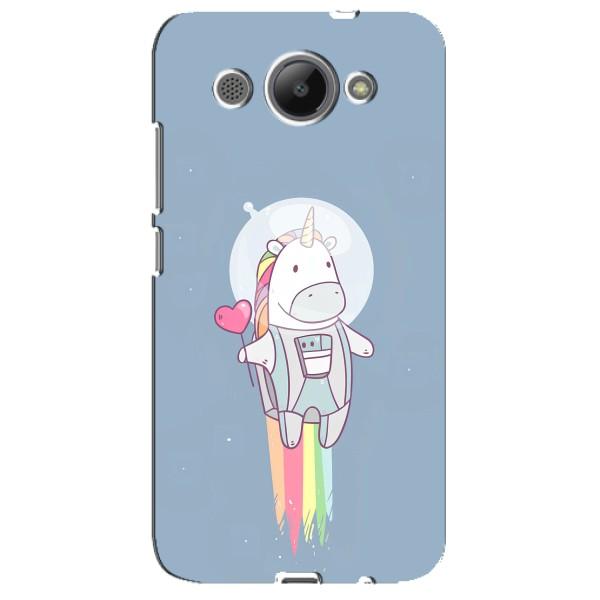 Чохол Unicorn на Huawei Y3 2017 – Єдинорог космонавт