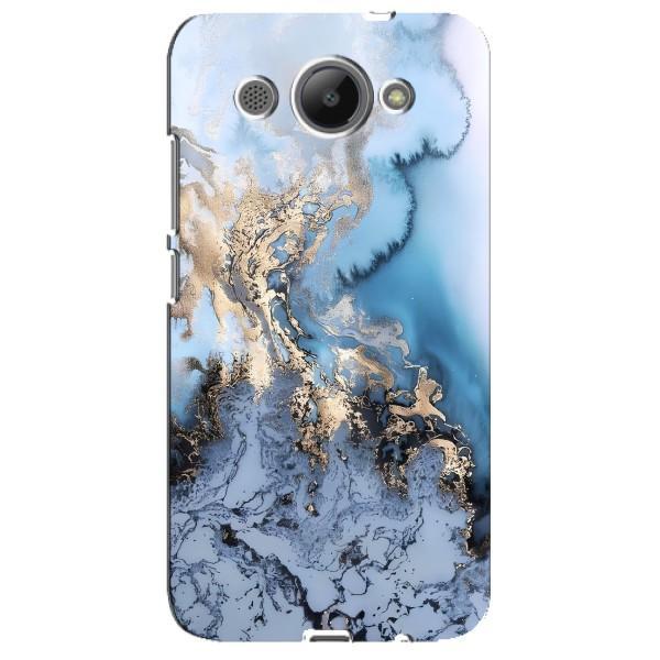 Мраморный чехол на Huawei Y3 2017 (VPrint) – Нежный мрамор