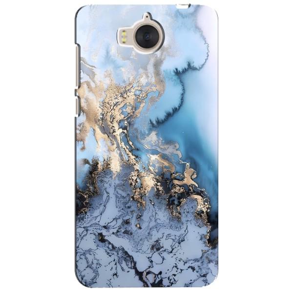 Мраморный чехол на Huawei Y5-2017, MYA (VPrint) – Нежный мрамор