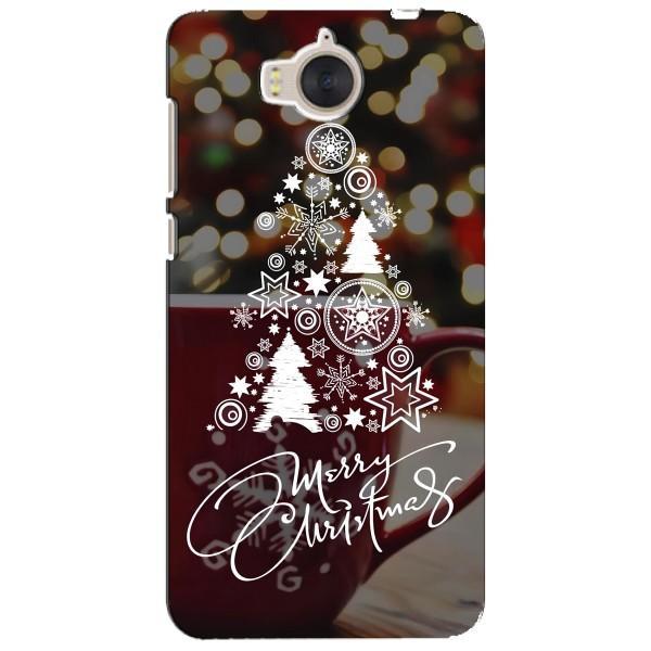 Рождественские Чехлы для Huawei Y5-2017, MYA (VPrint) – Елочка узорная