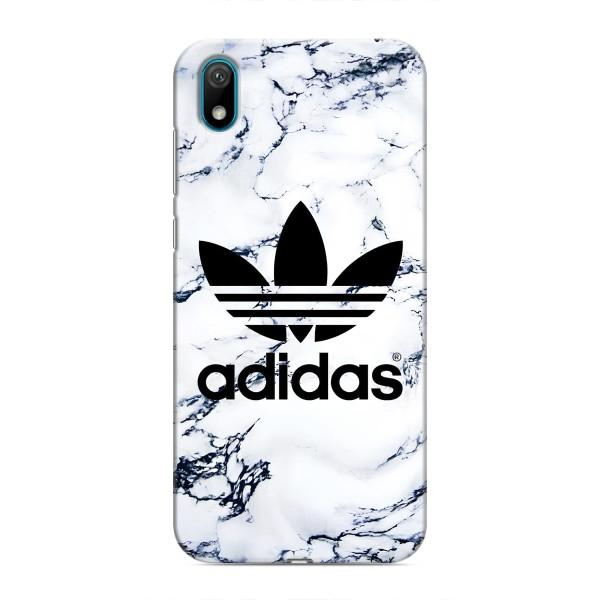 Чехлы Адидас для Huawei Y5 2019 (AlphaPrint) – Адидас на мраморе