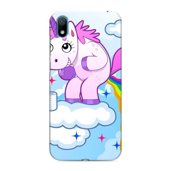 Чохол Unicorn на Huawei Y5 2019 – Веселка Єдиноріга