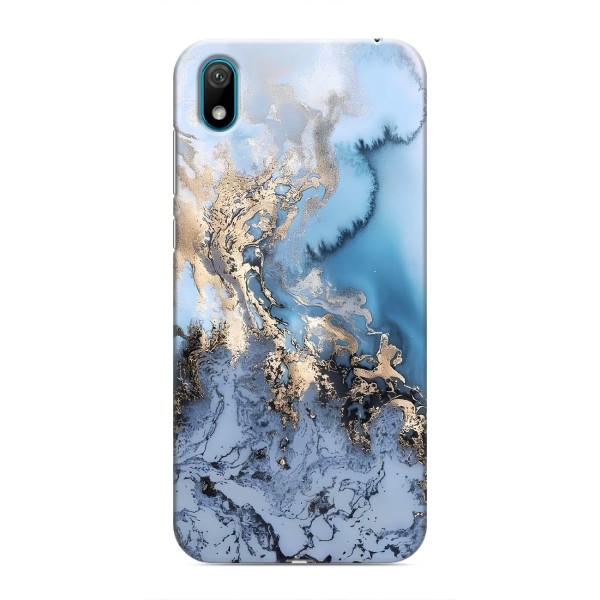 Мраморный чехол на Huawei Y5 2019 (VPrint) – Нежный мрамор