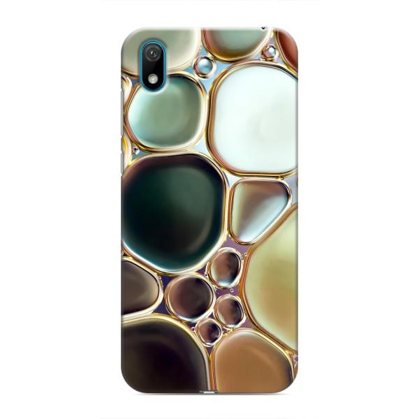 Мраморный чехол на Huawei Y5 2019 (VPrint) – Радужный Мрамор