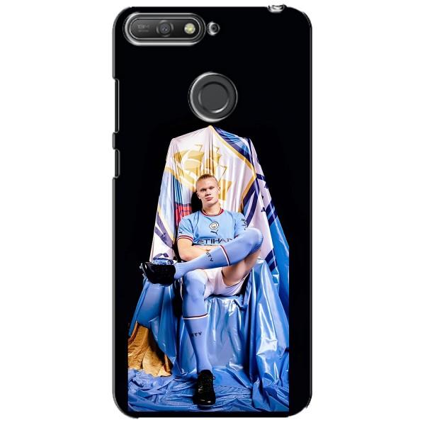 Чехлы с футболистом Ерлинг Холанд для Huawei Y6 Prime 2018 (AlphaPrint) – футболист Холанн