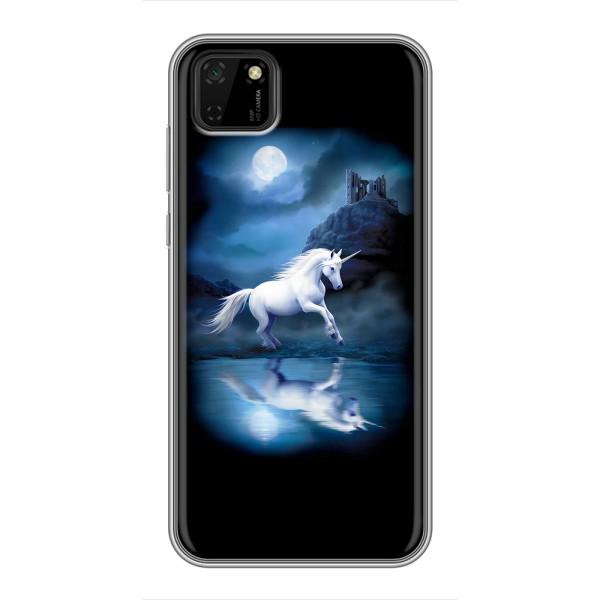 Чехол для Хуавей Y5п - (Единорожки - Новинки) (AlphaPrint) – Единорог