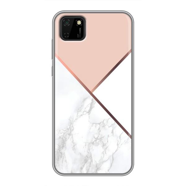 Мраморный чехол на Huawei Y5p (VPrint) – Тройной мрамор