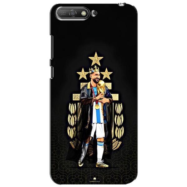 Чехлы для Huawei Y6 2018 (Leo чемпион) (AlphaPrint) – Месси Король