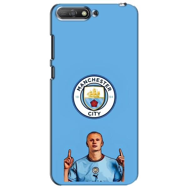 Чехлы с футболистом Ерлинг Холанд для Huawei Y6 2018 (AlphaPrint) – Холанд Манчестер Сити