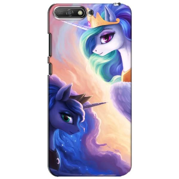 Чехол для Хуавей У6 2018 - (Единорожки - Новинки) (AlphaPrint) – Единорожки