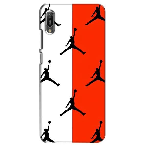 Чехлы для Huawei Y6 2019 - с картинкой JORDAN (AlphaPrint) – Лого Джордан