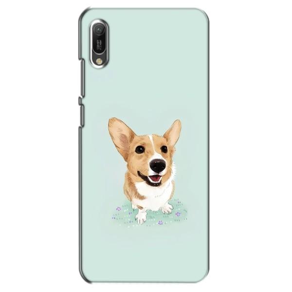 Чехлы с собаками для Huawei Y6 2019 (VPrint) – Корги