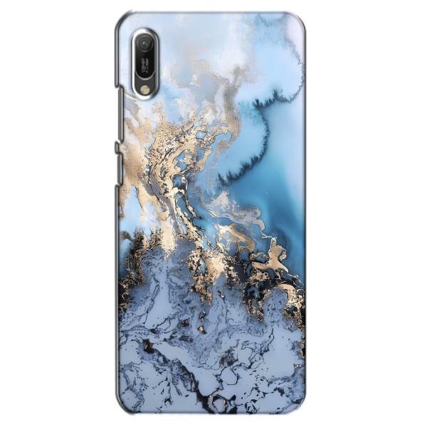 Мраморний чехол на Huawei Y6 2019 (VPrint) – Ніжний мрамор