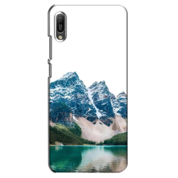 Силиконовый чехол с КАРТИНКАМИ лето для Huawei Y6 2019 (AlphaPrint) – Гори