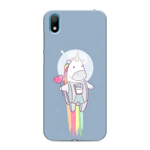 Чехол Unicorn на Huawei Y6 Pro (2019)/ Y6 Prime 2019 – Единорог космонавт