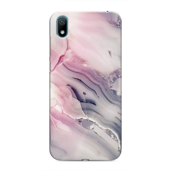 Мраморный чехол на Huawei Y6 Pro (2019)/ Y6 Prime 2019 (VPrint) – Пурпурный Мрамор