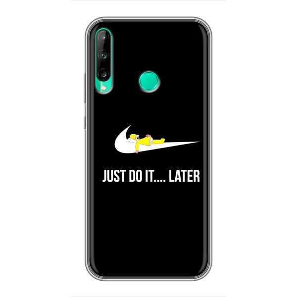Чехол с логотипом Найк на Huawei Y6p – Nike just do it