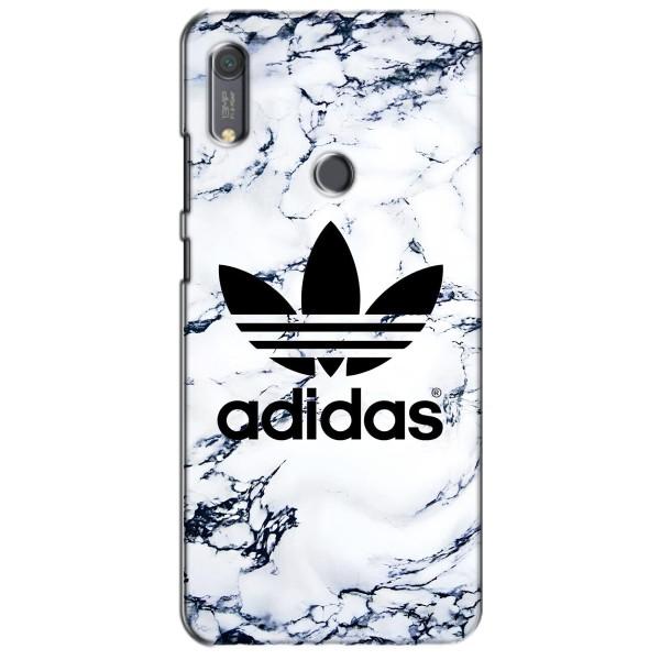Чохли Адидас для Huawei Y6s (AlphaPrint) – Адідас на мраморі