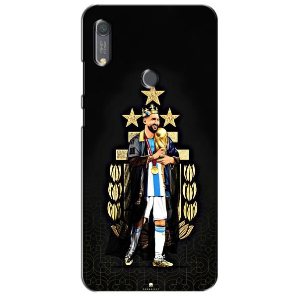 Чехлы для Huawei Y6s (Leo чемпион) (AlphaPrint) – Месси Король