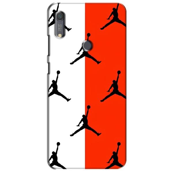 Чехлы для Huawei Y6s - с картинкой JORDAN (AlphaPrint) – Лого Джордан