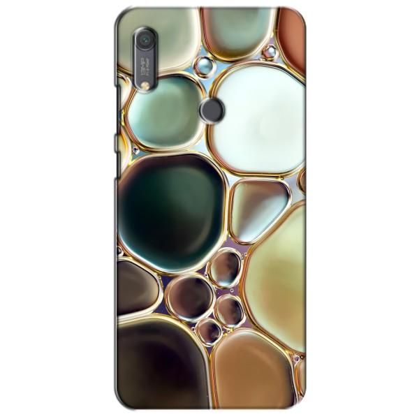 Мраморний чехол на Huawei Y6s (VPrint) – Радужний Мрамор