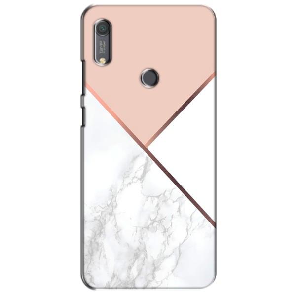 Мраморний чехол на Huawei Y6s (VPrint) – Тройний мрамор