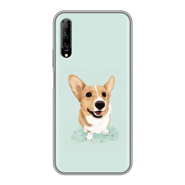 Чехлы с собаками для Huawei Y7 Pro 2019 (VPrint) – Корги