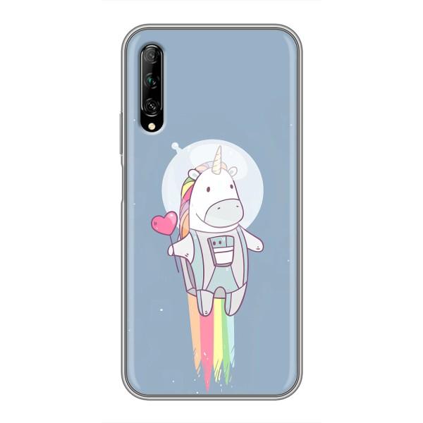 Чехол Unicorn на Huawei Y7 Pro 2019 – Единорог космонавт