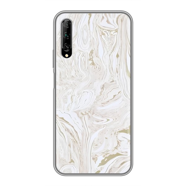 Мраморний чехол на Huawei Y7 Pro 2019 (VPrint) – Білий мрамор