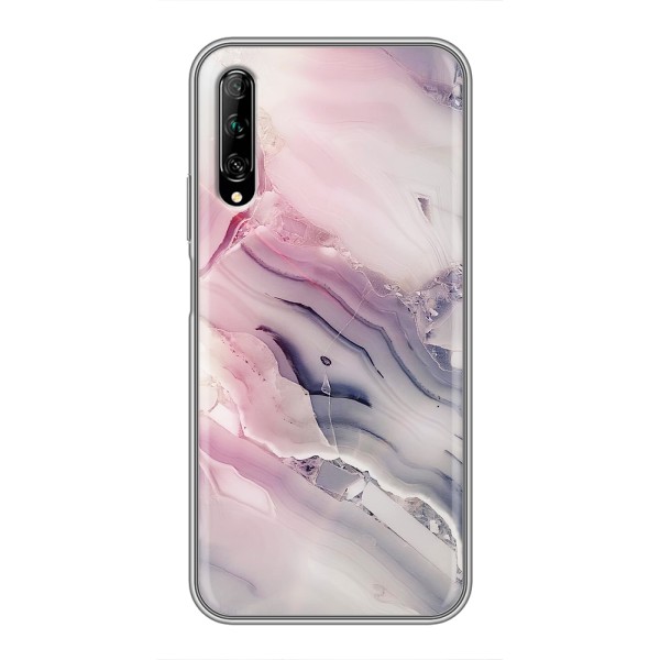 Мраморний чехол на Huawei Y7 Pro 2019 (VPrint) – Пурпурний Мрамор