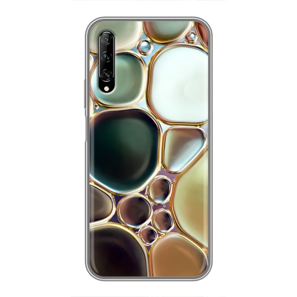 Мраморний чехол на Huawei Y7 Pro 2019 (VPrint) – Радужний Мрамор