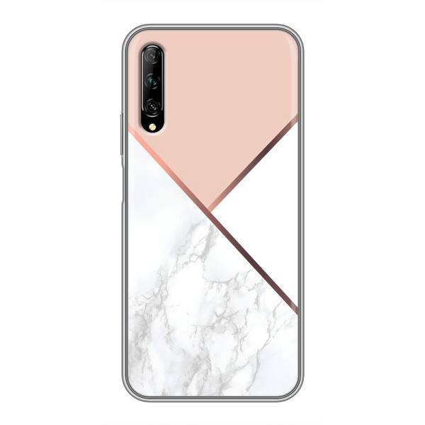 Мраморний чехол на Huawei Y7 Pro 2019 (VPrint) – Тройний мрамор