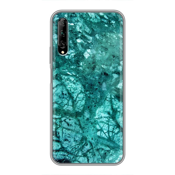 Мраморний чехол на Huawei Y7 Pro 2019 (VPrint) – Зелений мрамор