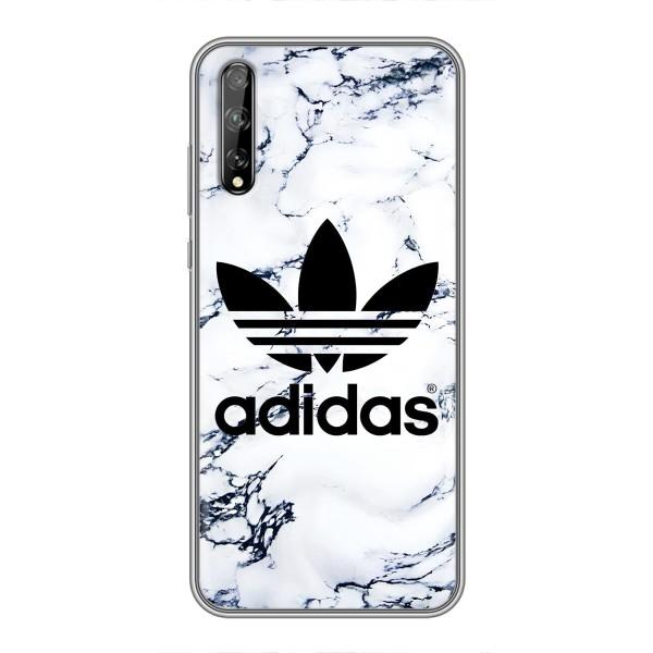 Чохли Адидас для Huawei P Smart S / Y8p (2020) (AlphaPrint) – Адідас на мраморі
